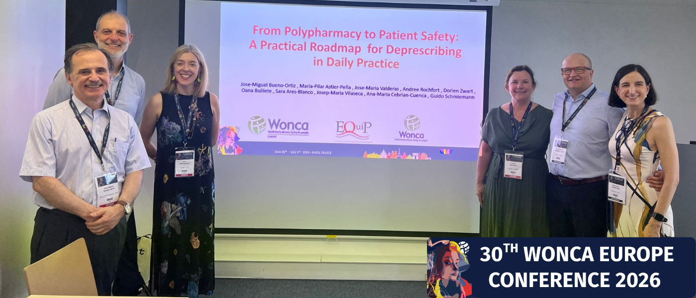 La semFYC lleva a WONCA Europe estrategias prácticas para una deprescripción más segura en Atención Primaria